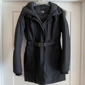The North Face TNF Down Parka with Faux Fur Hood